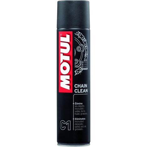 Bombe de nettoyant chaine pour moto Motul Chain Clean MC Care C1 (1/2)