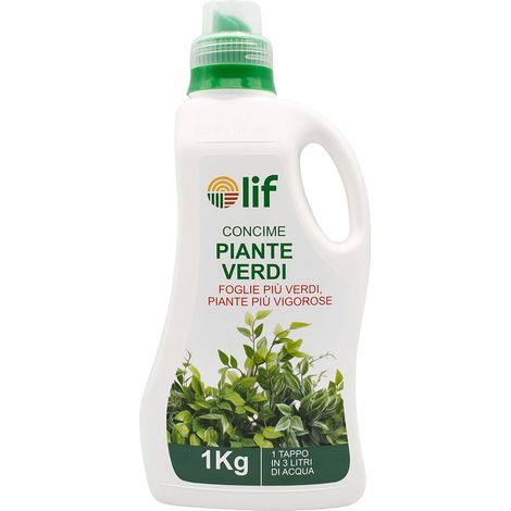 CONCIME LIQUIDO 'PIANTE VERDI' Kg.1  - LIF