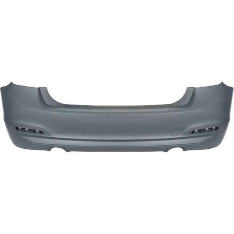 Pare-choc arrière à peindre double sortie échappement 340 BMW Serie 3 F30/F31 phase 2 2015-2018