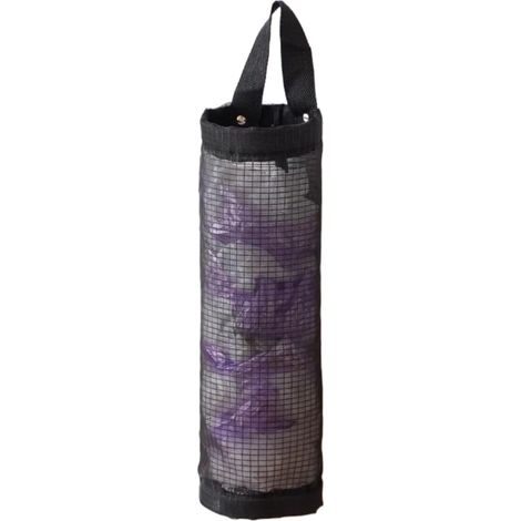 Sac poubelle mural rangement artefact cuisine sac plastique rangement sac shopping SAC RANGEMENT rangement SAC RANGEMENT rangement sac - Noir 2 pièces (1/5)