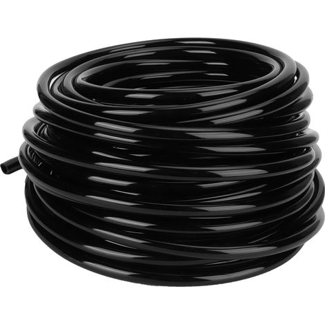 Tuyau d'arrosage goutte à goutte PVC G1/8, 20 mètres, résistant au gel et aux UV pour jardin (1/5)