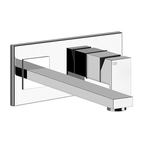 Gessi Rettangolo Set de finition Mitigeur monocommandé pour
