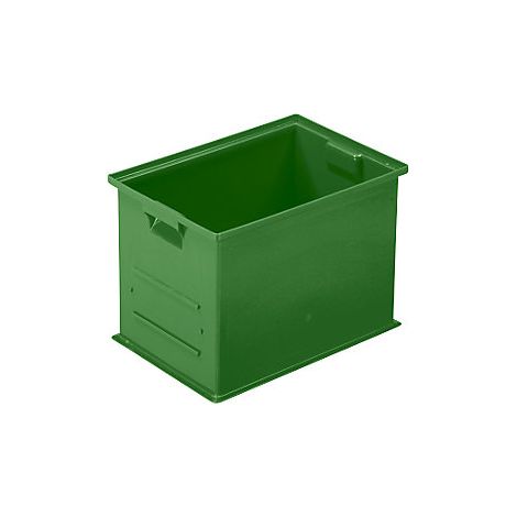 Stapeltransportkasten  LxBxH 465 x 314 x 300 mm  Farbe Grün 