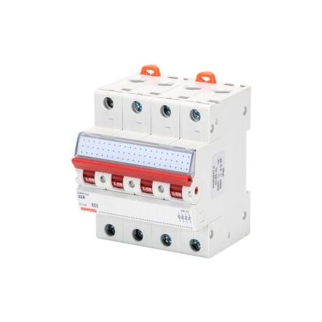 INTER.MANOEUVRE SECTIONNEURS4P 32A GEWISS GW96134