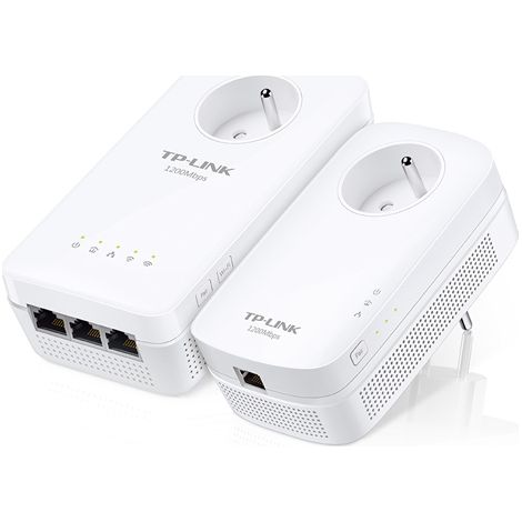 AV1300 1300 Mbit/s Ethernet Wifi Blanco 2 pieza(s)