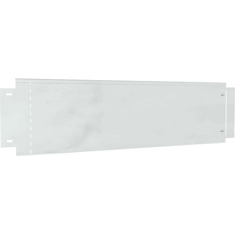 Bordures de pelouse 10 pcs Argenté 100 x 25 x 0,07 cm (1/5)