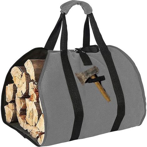 Brennholztasche Brennholztransporttasche Brennholzaufbewahrungstasche mit großem Fassungsvermögen Multifunktionale Brennholztasche für Lagerfeuer (1/5)
