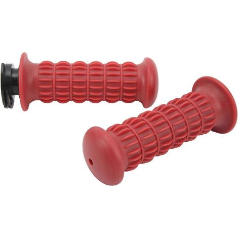 Paar 22 mm Motorradlenker Universal-Gasgriff mit Softgriff, passend für Roller GY6 50cc 80cc 1