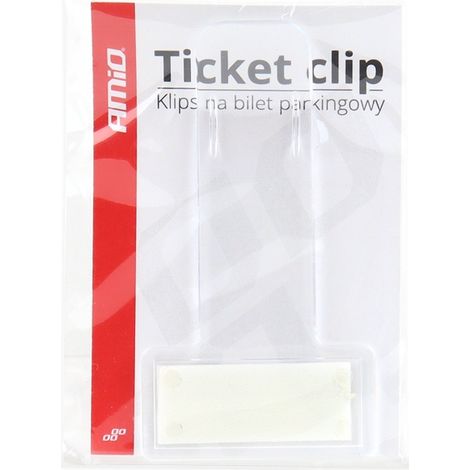 Clip porte-ticket de stationnement AMIO-02601