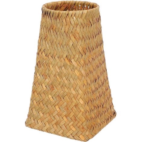 Porte-stylo de bureau style européen, organiseur de stylos, vase décoratif tressé-20x12.5cm (1/4)