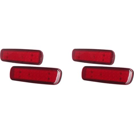 4x Réflecteurs de feux stop arrière à LED pour pare-chocs de voiture Toyota Land Cruiser 100/Cygnus LX470 (1/5)