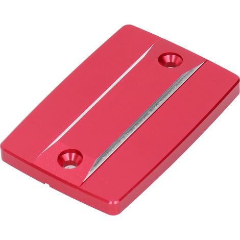 Bouchon de réservoir de liquide de frein avant en alliage d'aluminium, compatible avec Yamaha MT-07/09 FZ1/FZ8 XJ6 (rouge) (1/5)