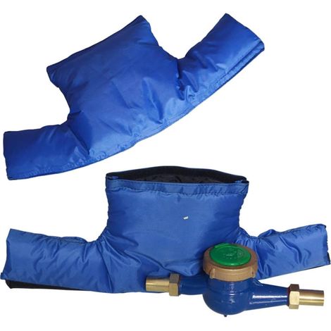 Copertura isolante per contatore dell'acqua - Copertura isolante per contatore dell'acqua - Copertura isolante rimovibile per contatore dell'acqua - Copertura antigelo - Copertura protettiva per tubi