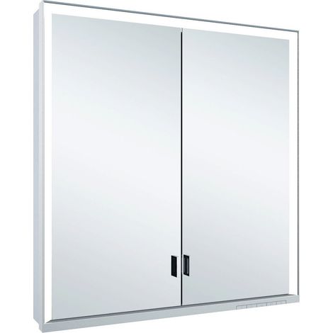 KEUCO Royal Lumos armario con espejo 2 puertas, puerta larga,