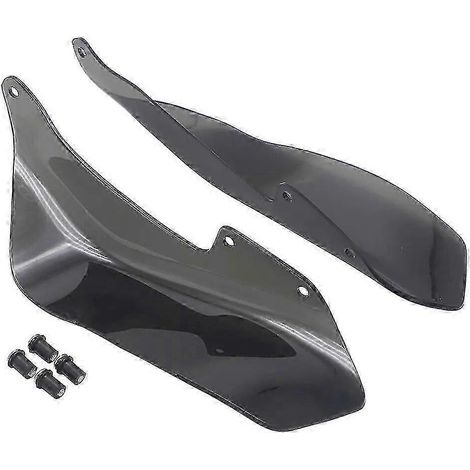 Déflecteurs de vent, protège-mains et panneaux latéraux pour Yamaha XT 1200Z Super Ténéré (2012-2013), gris fumé. (1/4)