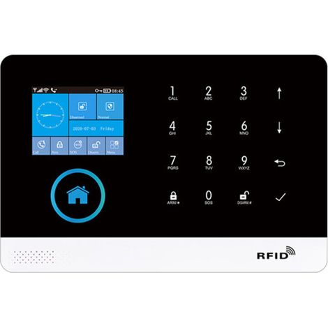 Kit Système d'alarme Maison 4G, 24 pièces Alarme Maison sans Fil Intelligent WiFi avec APP Détecteur de Mouvement, Télécommandes, Capteur de Fenêtre et de Porte, Sirène, Compatible avec Alexa (1/5)