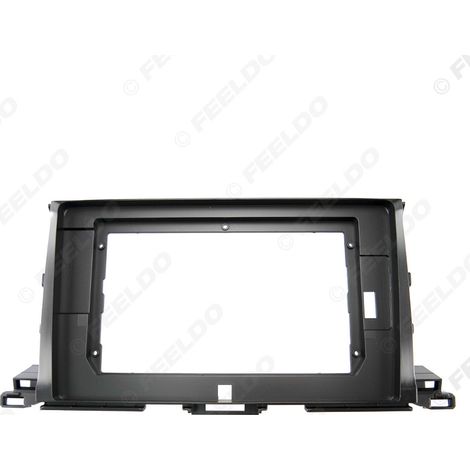 10.1 inch Android navigation and audio system upgrade panel frame, compatible with 2015-2018 Toyota Highlander/Kluger models. (1/4)