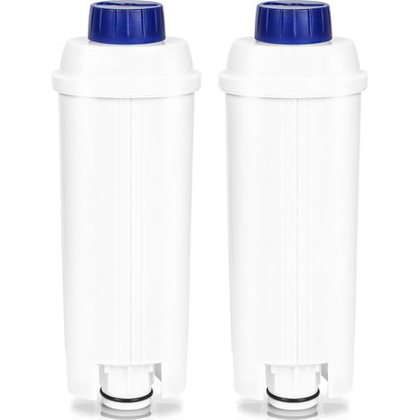 Randaco Wasserfilter für Delonghi Kaffeeautomaten-Wasserfilter kompatibel für DLSC002 ECAM ETAM 60 Liter Wasser mit Aktivkohle 2er