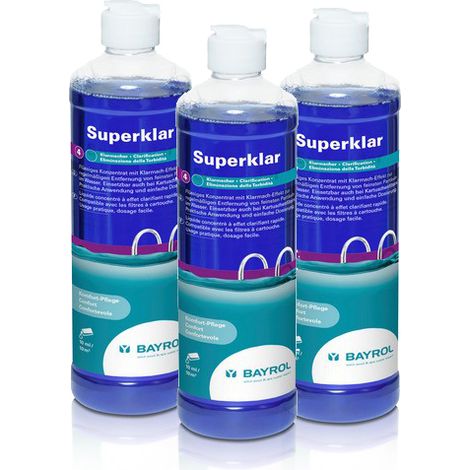 Bayrol Set 3 x Superklar 0,5 l