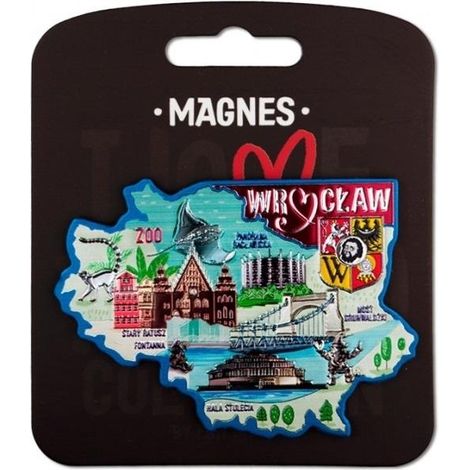 Magnet Ich liebe Polen Wrocław ILP-MAG-A-WR-27