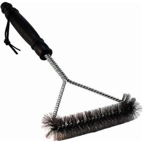 Brosse pour Barbecue, Brosse De Nettoyage pour Barbecue, Brosse De Nettoyage pour Four, Nettoyage Efficace de Tous Les Types de grilles (A l'unité) (1/3)