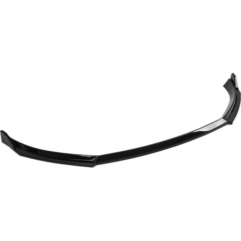 KEESK DESIGN Lame de pare-chocs avant en 3 sections pour MK6 Standard 2009-2013, noir brillant (1/5)