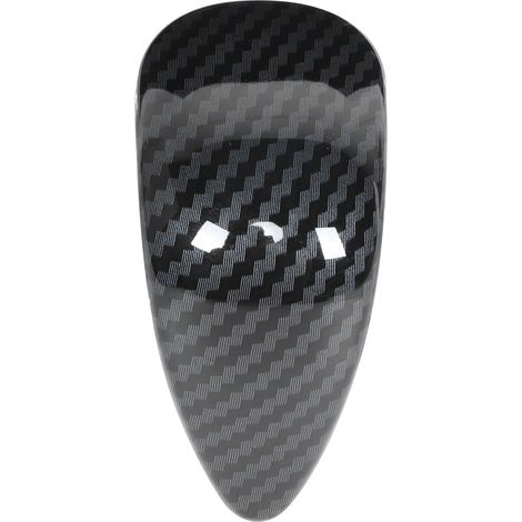 Copertura per pulsante del cambio in stile fibra di carbonio per console centrale auto, compatibile con Toyota Sienna 2015-2020.