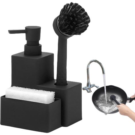 Distributeur de liquide vaisselle de cuisine avec support (1/5)