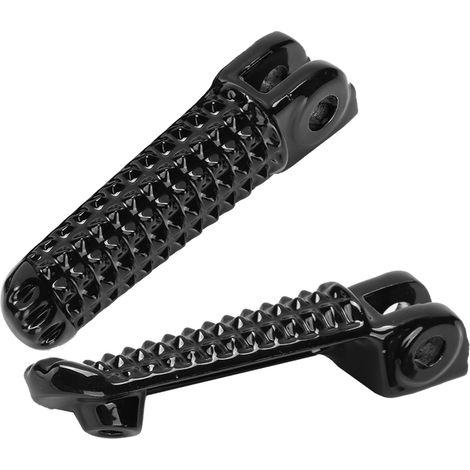 Repose-pieds avant de moto en aluminium, remplacement de pédales, compatibles avec Yamaha YZF R1 R6 R6S (1/5)