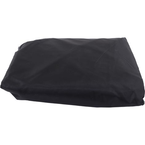 Housse de barbecue pliable et portable en polyester 210D, imperméable et anti-poussière, avec sac de rangement pour usage extérieur (taille L). (1/5)