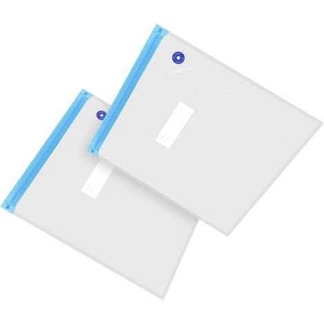 Sac de stockage sous vide pour filament imprimante 3D, 10 pièces réutilisables, protection humidité PLA ABS Nylon Bois TPU, avec pompe à air manuelle et pince de fermeture (1/5)