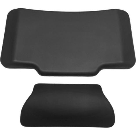 ensemble de coussins de dossier confortables et résistants à l'usure pour moto-29.60X16.90X1.50CM-Black