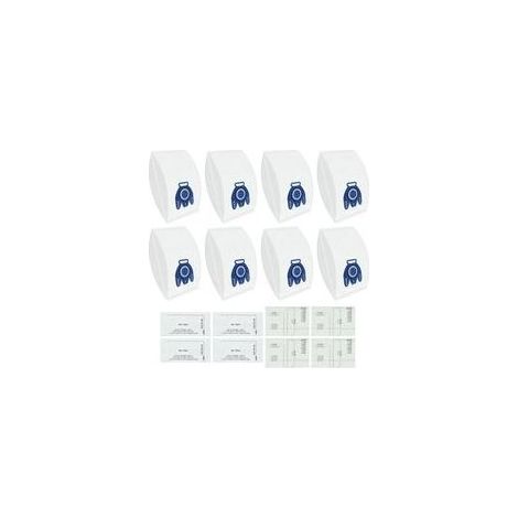 sacs d'aspirateur Miele GN - Compatibles C3/C2/C1/S400i-S456i/S8 - Filtres AirClean + protection moteur (1/5)