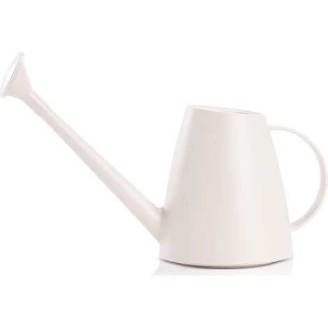 Arrosoir 0,48 gallon/60 oz, arrosoir en plastique pour intérieur et extérieur avec long bec verseur, pot d'arrosage pour plantes de jardin et d'intérieur (blanc) (1/5)