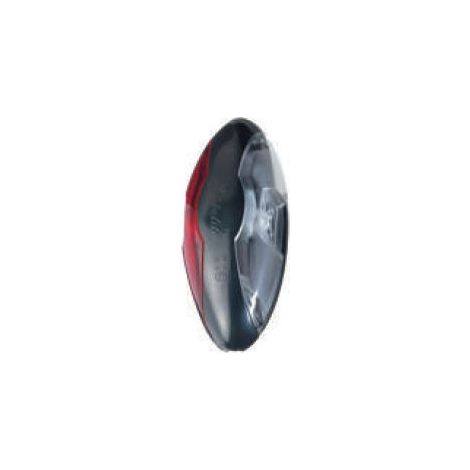 Feu de gabarit bicolore LED 12/24V – Rouge et blanc – Éclairage pour remorque – Résistant aux intempéries (1/2)