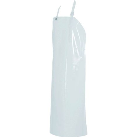 Tablier de cuisine PVC Robur Parme Blanc Unique