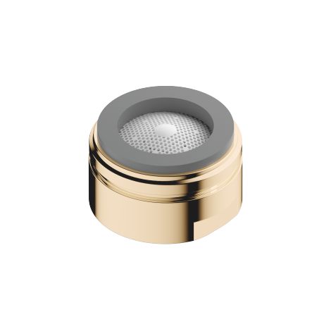 Pièces détachées pour aérateur DO 90230111801 M24x1-AG 7,0 l/min. Laiton (or 23 carats)