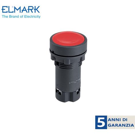 PULSANTE EL-EA42 NC ROSSO