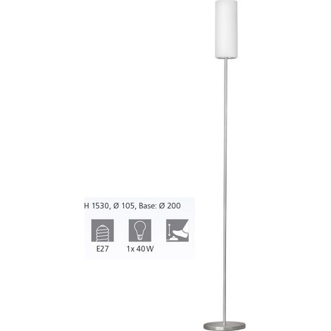 Lampadaire Troy 3 - Blanc (1/5)