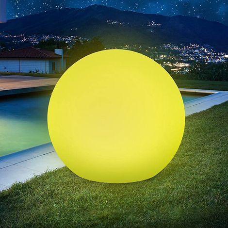 Lampes solaires d'extérieur, éclairage solaire infrarouge d'extérieur, boule solaire de jardin de 30 cm avec 9 modes d'éclairage, lampes solaires LED étanches IP67 (1/5)