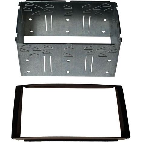 Adaptateur autoradio Double DIN - AUTOLEADS - Kia Pro Ceed 2006 - Noir - Cage métallique - Compatible Kia Ceed