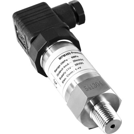 Capteur de pression RS PRO, Absolue 1.2bar max, pour Air, eau, huile mixte, liquides, G1/4 ( Prix pour 1 )