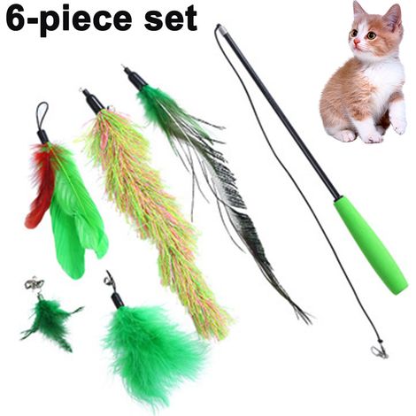 Jouet interactif pour chat et chaton Pet Fit For Life : jouet anti-vers et exercice