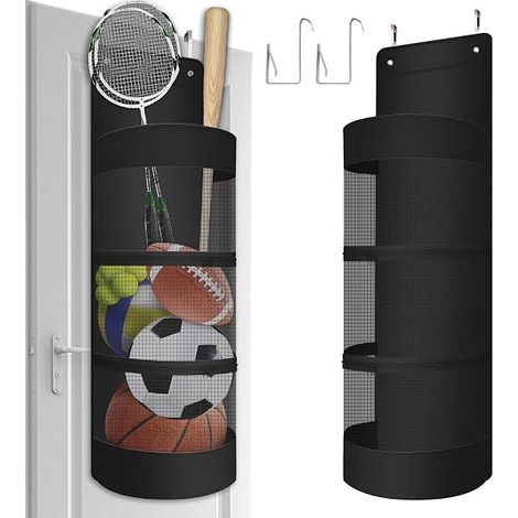 Sac De Rangement Suspendu - Polyester Renforcé - Compatible Porte Standard - 30,5 X 40,6 X 109 Cm - 1 Piece (1/5)