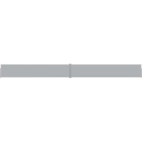 Maison Exclusive - Tenda Laterale Retrattile per Patio 140x1200 cm Antracite (1/5)