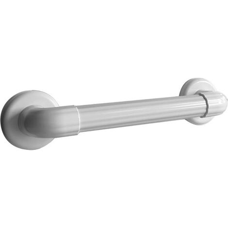 Gedy 10210230100 Friend Maniglione da Bagno 30 cm Resine Termoplastiche Fissaggio a Viti Carico Max 140 Kg colore Bianco
