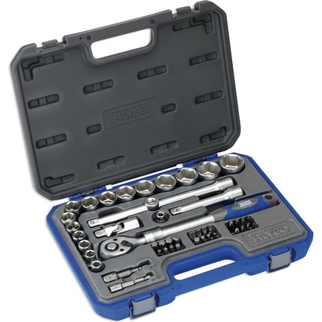 SET CLÉ A DOUILLE 1/2 47 PIÈCES POUCES (1/2)