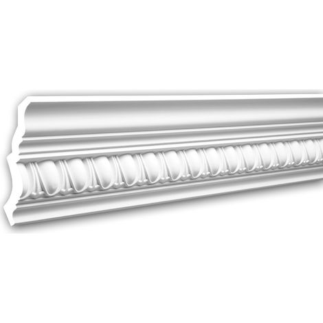 Cornice Moulding 150116 Profhome Decorative Moulding Crown Moulding Coving Cornice Neo-Classicism style white 2 m