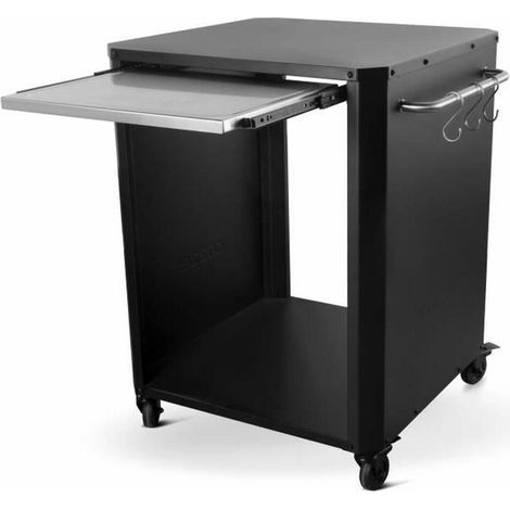 Cozze Moderner Küchenschrank schwarz 77x66,5x82,5 cm