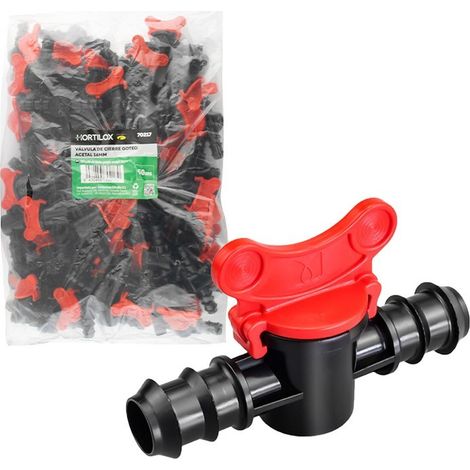 Vanne anti-goutte acétal 16 mm sac de 50 unités (1/4)